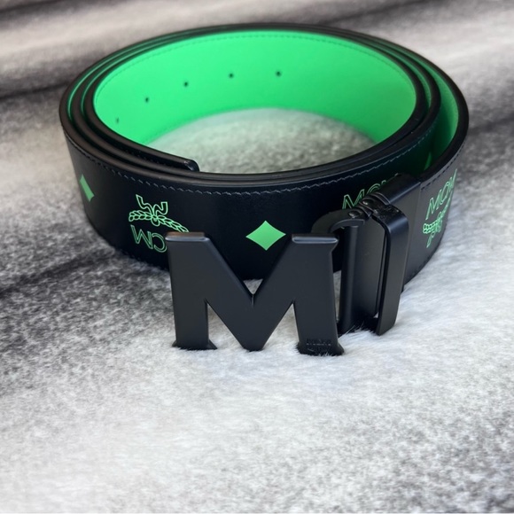 green mcm belt